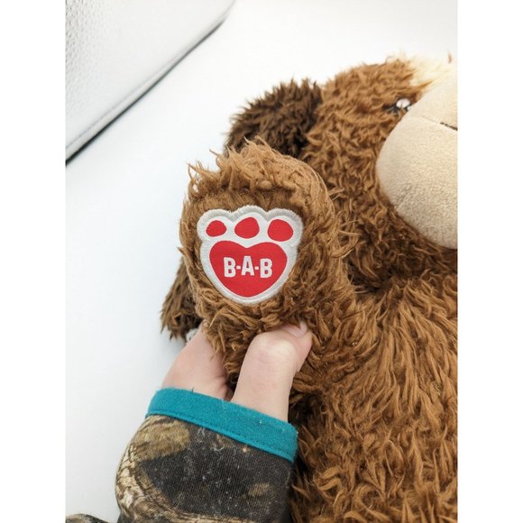 Build A Bear Brown Dog 18" Plush Stuffed Animal Dog Barks - Picture 3 of 5